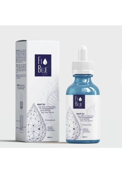 Saç Çıkaran Mavi Serum Mavi Su