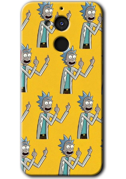 General Mobile Gm 8 Kılıf Hd Desen Baskılı Arka Kapak - Rick Felsefesi