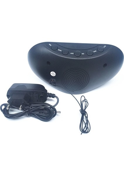 Oval Radyo LED Dijital Çalar Saat (Yurt Dışından)