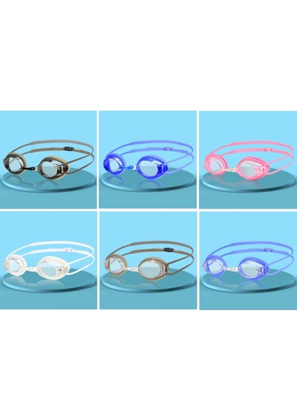 2 Pc Yüzme Goggles, Renk: 580 Mavi 250 Derece (Yurt Dışından)