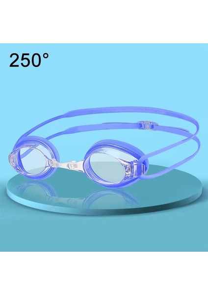 2 Pc Yüzme Goggles, Renk: 580 Mavi 250 Derece (Yurt Dışından)