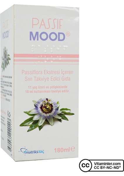 Passif Mood Passiflora Ekstraktı 180 ml