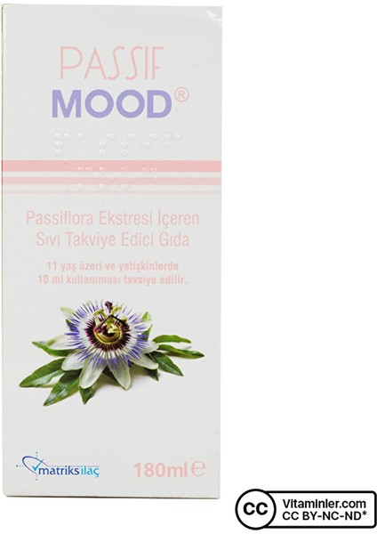 Passif Mood Passiflora Ekstraktı 180 ml