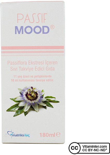 Passif Mood Passiflora Ekstraktı 180 ml