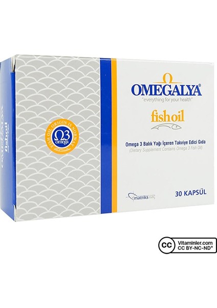 Omegalya Fishoil 30 Kapsül