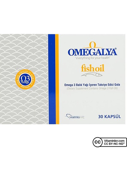 Omegalya Fishoil 30 Kapsül