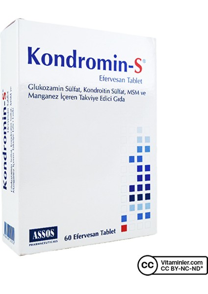 Kondromin - S + Msm 60 Efervesan Tablet