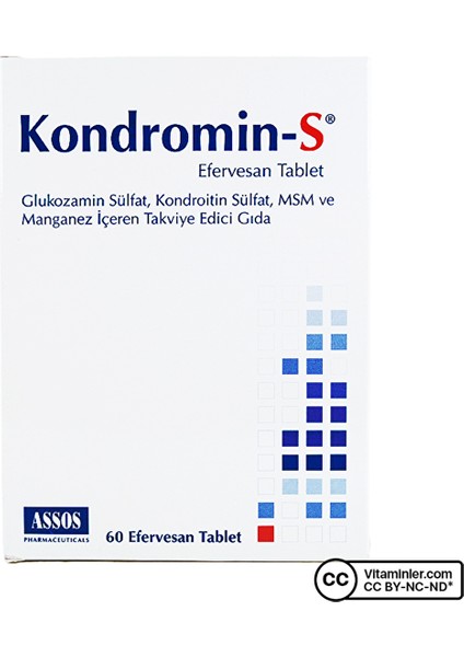 Kondromin - S + Msm 60 Efervesan Tablet