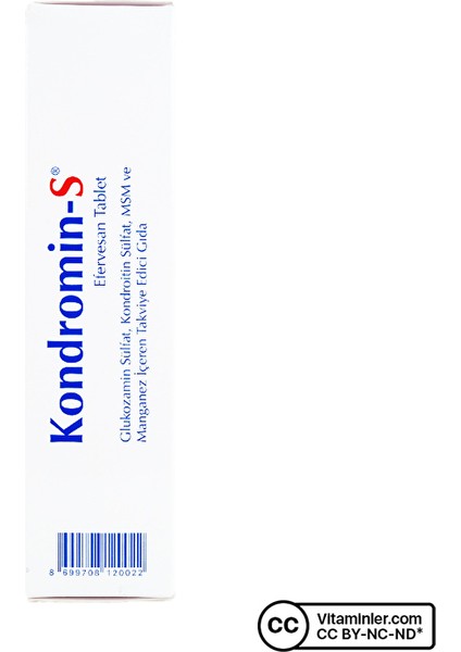 Kondromin - S + Msm 60 Efervesan Tablet