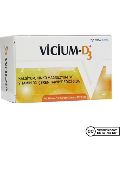 Vicium D3 60 Tablet