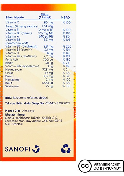 Vitality 100 Tablet modelleri
