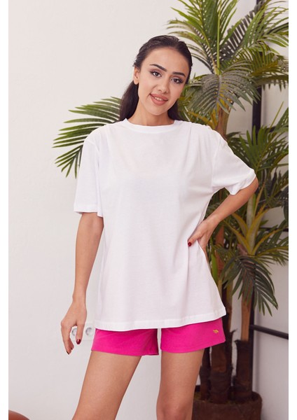 Basic T-Shirt-Beyaz