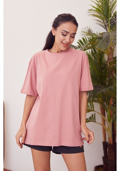 Basic T-Shirt-Gül Kurusu