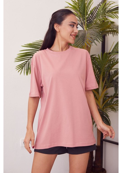 Basic T-Shirt-Gül Kurusu