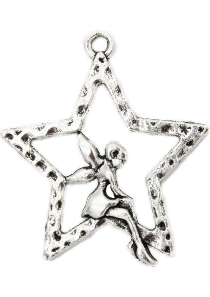 20PCS Star Charm Kolye Takı Yapma Bilezik Kolye Aksesuar Dıy (Yurt Dışından)