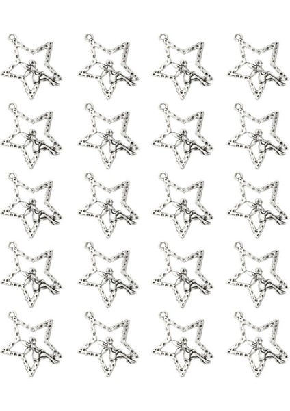 20PCS Star Charm Kolye Takı Yapma Bilezik Kolye Aksesuar Dıy (Yurt Dışından) fırsatları