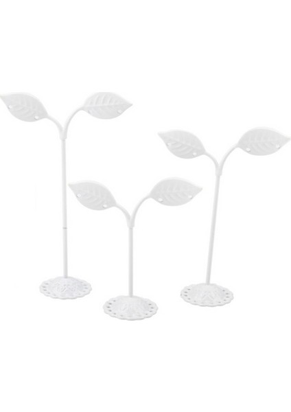 3x "t" Küpe Ekran Stand-Küpe Standı Takı Fotoğraf Ekran Gösterisi Beyaz-Bırakın (Yurt Dışından) indirimleri