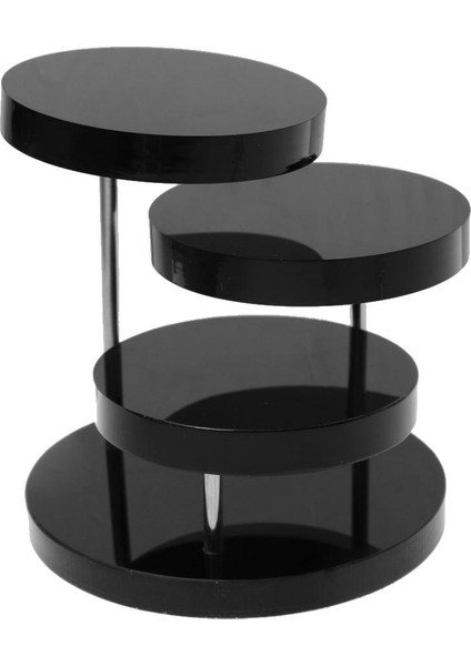 Moda 3-Tier Yuvarlak Masa Takı Perakende Ekran Standı Organizatör Vitrin (Yurt Dışından)