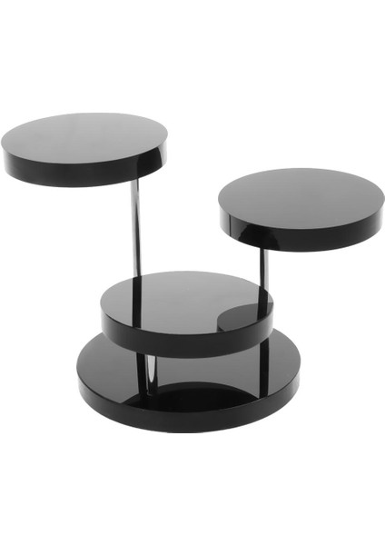 Moda 3-Tier Yuvarlak Masa Takı Perakende Ekran Standı Organizatör Vitrin (Yurt Dışından) modelleri