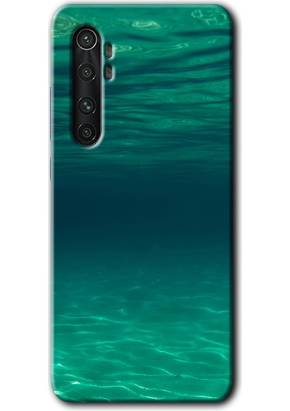 Xiaomi Mi Note 10 Lite Kılıf Hd Desen Baskılı Arka Kapak - Derin Deniz