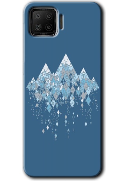 Oppo A73 Kılıf Hd Desen Baskılı Arka Kapak - Iceberg