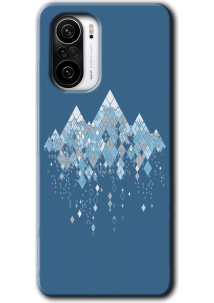 Xiaomi Redmi K40 Kılıf Hd Desen Baskılı Arka Kapak - Iceberg