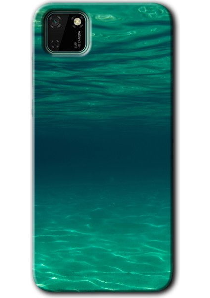 Huawei Y5P Kılıf Hd Desen Baskılı Arka Kapak - Derin Deniz