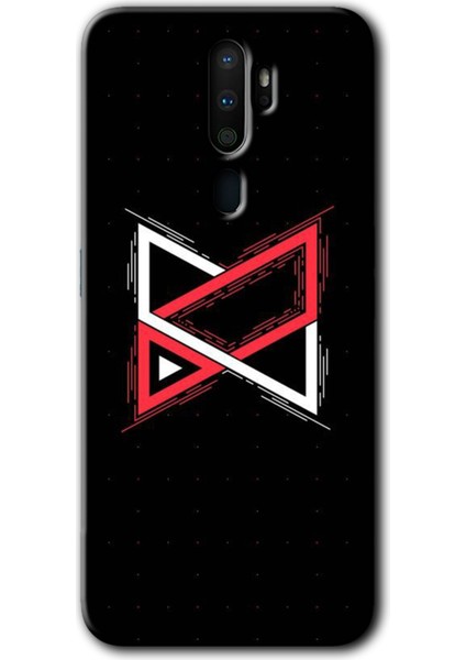 Oppo A5 2020 Kılıf Hd Desen Baskılı Arka Kapak - Kilit