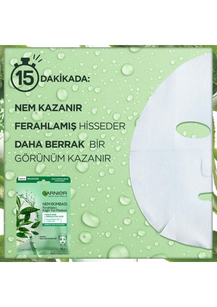 Nem Bombası Ferahlatıcı Kağıt Yüz Maskesi modelleri