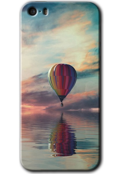 Apple iPhone 5s Kılıf Hd Desen Baskılı Arka Kapak - Zeplin