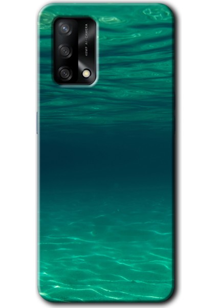 Oppo A54 Kılıf Hd Desen Baskılı Arka Kapak - Derin Deniz