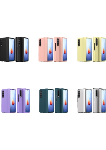 Samsung Galaxy Z Fold4 Için Telefon Kılıfı - Pembe (Yurt Dışından)