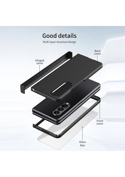 Samsung Galaxy Z Fold4 Için Telefon Kılıfı - Pembe (Yurt Dışından)