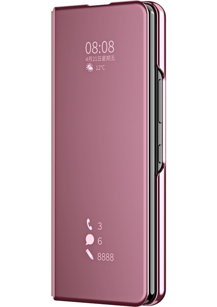 Samsung Galaxy Z Fold4 Için Telefon Kılıfı - Pembe (Yurt Dışından)