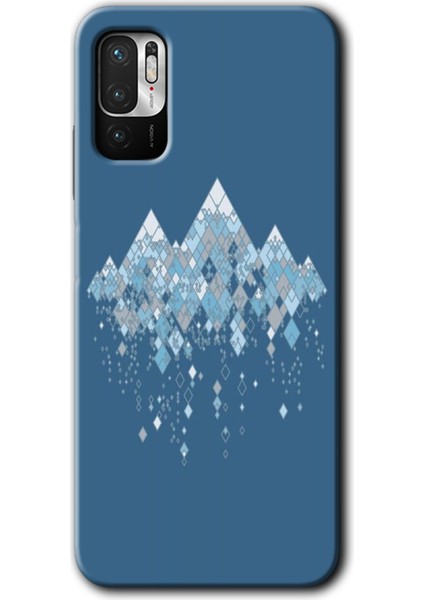 Xiaomi Redmi Note 10 5g Kılıf Hd Desen Baskılı Arka Kapak - Iceberg