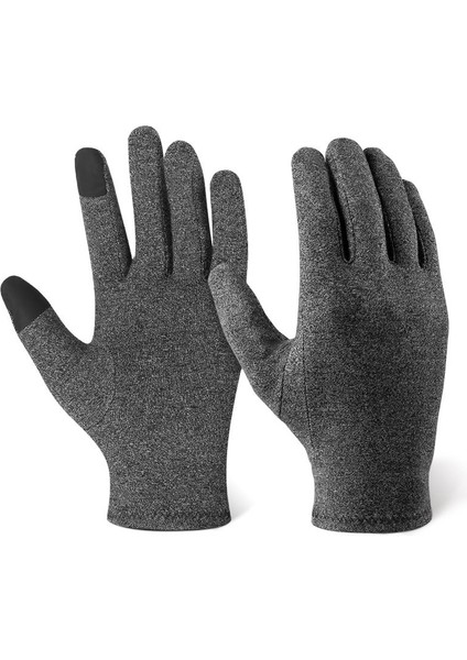 Spor Fitness Eğitimi Ortak Koruma Sıcak Eldivenler, Boyut: S (Gri) (Yurt Dışından)