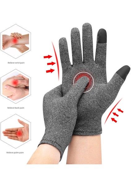 Spor Fitness Eğitimi Ortak Koruma Sıcak Eldivenler, Boyut: S (Gri) (Yurt Dışından) fırsatları