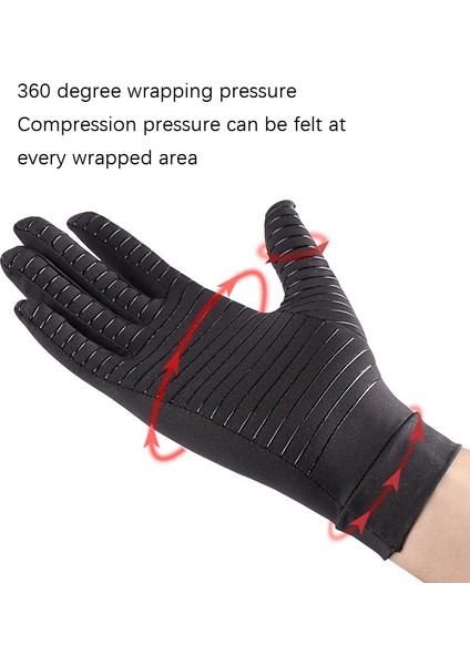 Bakır Elyaf Basınç Sporları Fitness Kayma Önleyici Eldivenler, Boyut: S (Yurt Dışından) modelleri