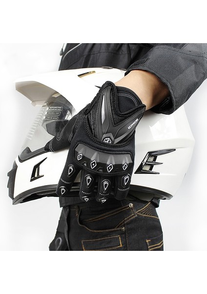 Motokros Yarış Eldivenleri Knight Güvenlik Eldivenleri Binicilik, Boyut: M (Mavi) (Yurt Dışından) modelleri