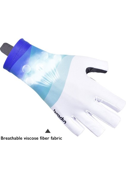 P101251 Yaz Açık Yarım Parmak Silikon Kayma Olmayan Balıkçı Eldivenler, Boyut: L (Siyah) (Yurt Dışından) modelleri