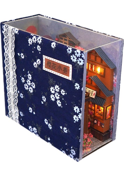 Ahşap Kitap Köşe Dollhouse Mobilya ile Japon Mağazası Arkadaşlar Için Yetişkinler (Yurt Dışından)