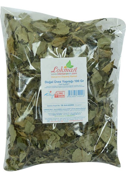 Üvez Yaprağı Doğal 100 gr Paket