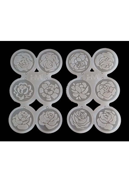 Hm Gül Kombin Ikili Set Takı Kalıbı (12 'li Model 011-012)