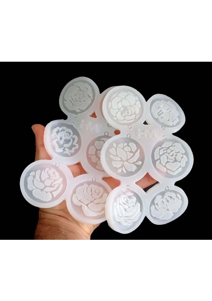 Hm Gül Kombin Ikili Set Takı Kalıbı (12 'li Model 011-012)