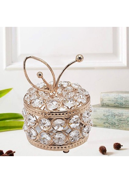 Düğün Mücevher Kutusu 9X9X12 cm (Yurt Dışından)
