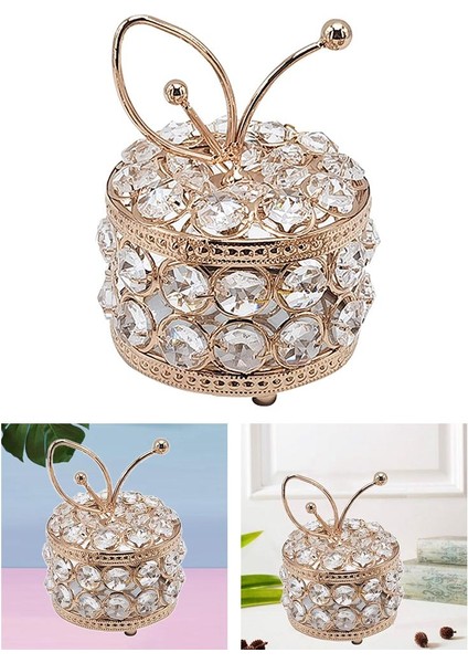 Düğün Mücevher Kutusu 9X9X12 cm (Yurt Dışından)