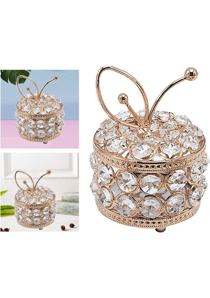 Düğün Mücevher Kutusu 9X9X12 cm (Yurt Dışından)
