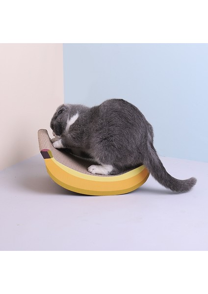 Oluklu Kedi Çizik Tahtası Kedi Öğütme Pençe Tahtası, Özellikler: 31.5X22X12CM