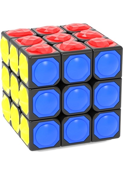 3 Seviye Rubik Küp - Çok Renkli (Yurt Dışından)