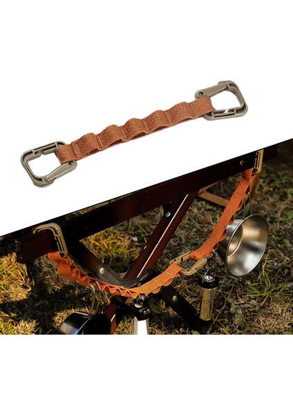 Kamp Aksesuarları Için Kamp Depolama Askı Askı Khaki 5 Döngüler (Yurt Dışından) modelleri